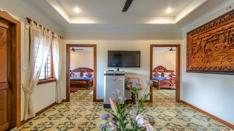 Deluxe quadruple room