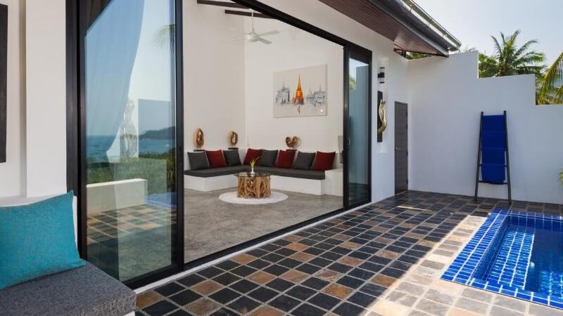 Villa with Private Pool and Sea View