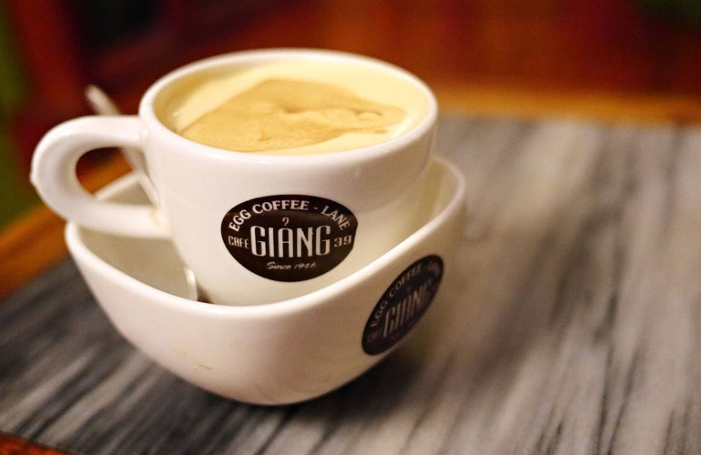 Egg Coffee in Hanoi