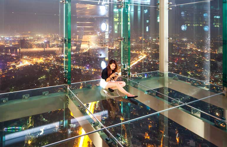 Experiencing Lotte Tower Observation Deck