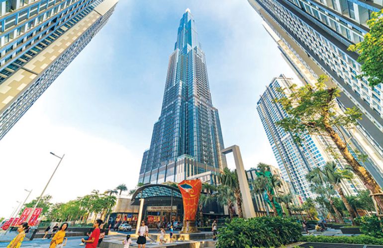 Landmark 81 in Ho Chi Minh city