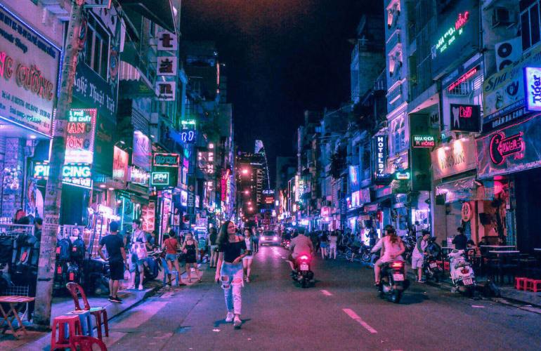 Night tour in Ho Chi Minh City