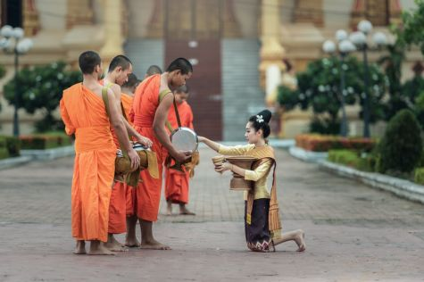 Alms Giving tradition
