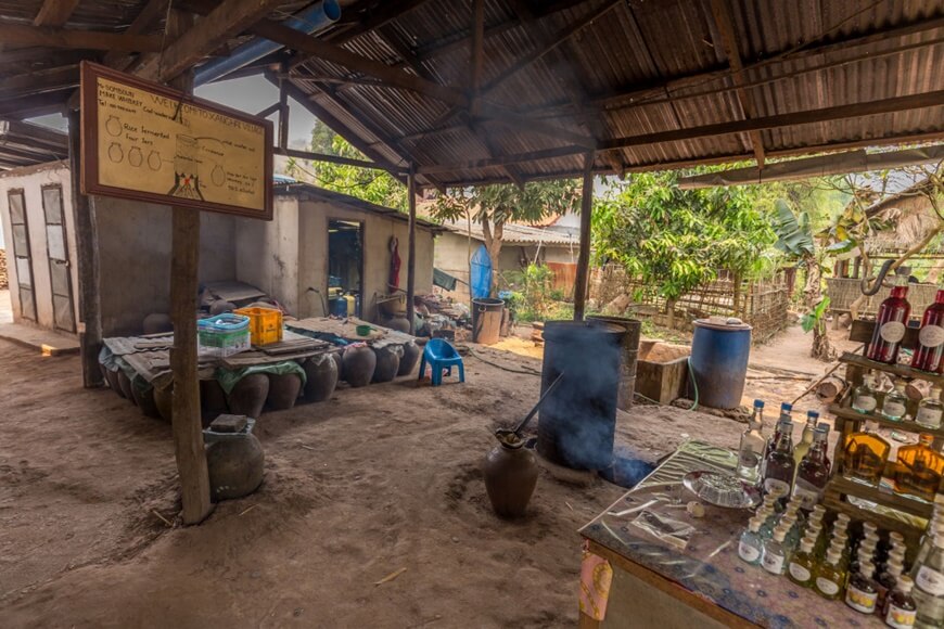 Daily life of people in Luang Prabang