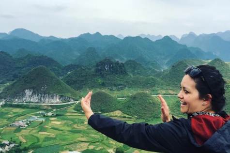 You will go to the observation point to see Quan Ba Heaven Gate
