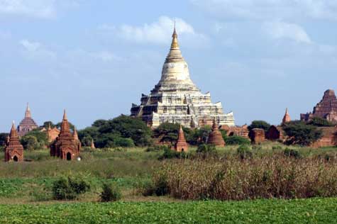 Upon reaching Pyay, our next destination of this Burma tour package is the revered Shwesadaw Pagoda