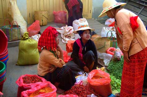 Enjoy the sightseeing and visit a local market