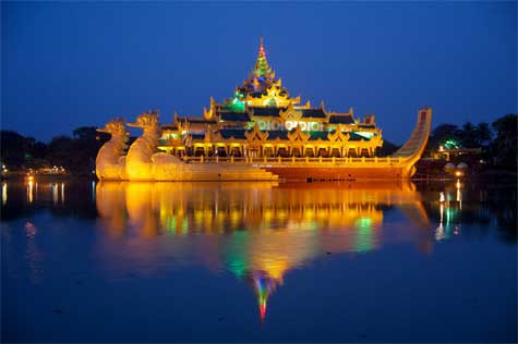 Today return to Yangon on a domestic flight from Heho to continue your classic journey