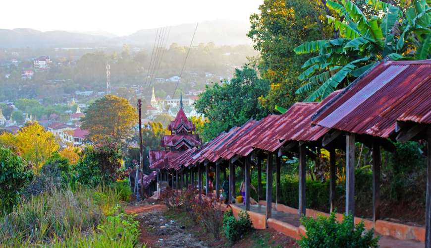 Move straight to Green Hill Valley Elephant Camp in Kalaw