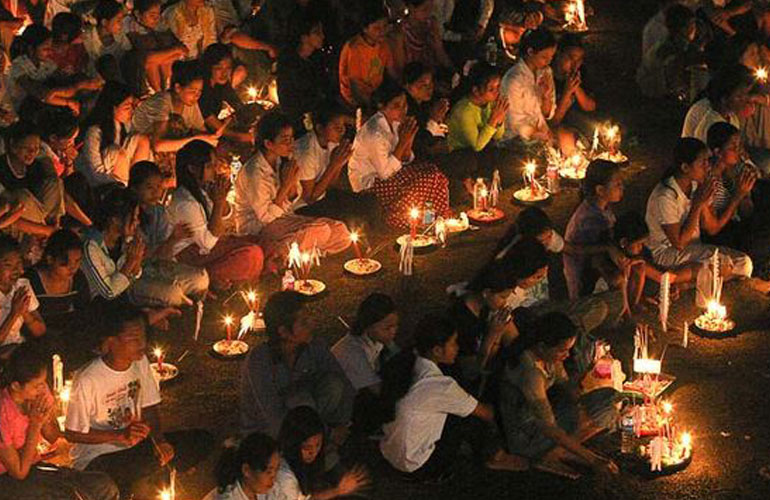 Pchum Ben festival in Cambodia