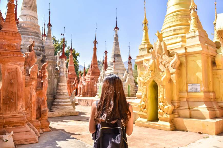 Inle Lake Boat Tour - Indein Temple & Phaung Daw Oo Pagoda